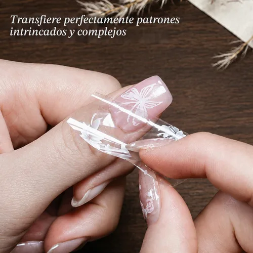Vista 3 de JODSONE 18mL Nail Foil Glue, HEMA-Free Clear Foil Transfer Gel for Nail Art