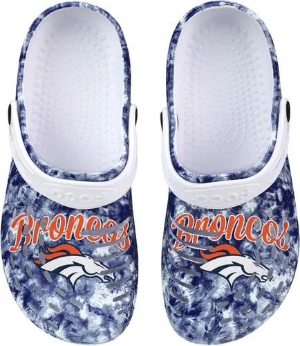 Vista 65 de FOCO NFL Womens NFL Team Logo Cloudie Garden Water Sandals Shoes Slipper Clogs with Strap