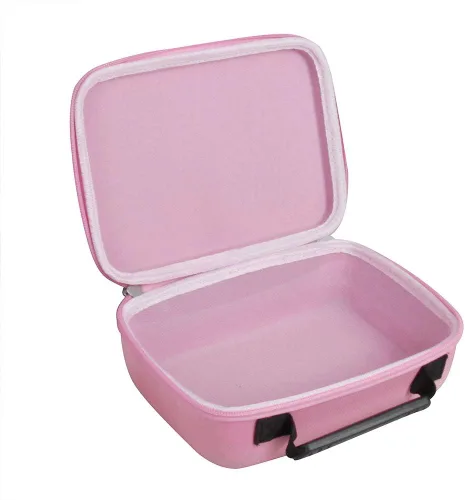 Vista 3 de Hermitshell Estuche de viaje para Crayola 12 unidades de pintura lavable para niños (solo caja) (rosa)