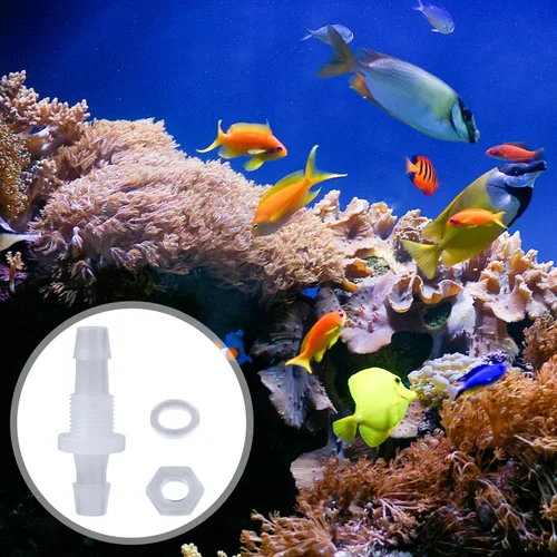 Vista 7 de 10 paquetes de accesorios de púas de manguera de plástico de 1/4 a granel, accesorios de púas de manguera de plástico, accesorios de conector