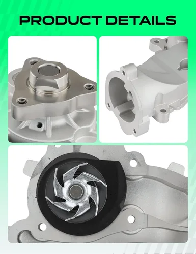 Vista 8 de YHTAUTO Bomba de agua del motor para Chevy, Buick