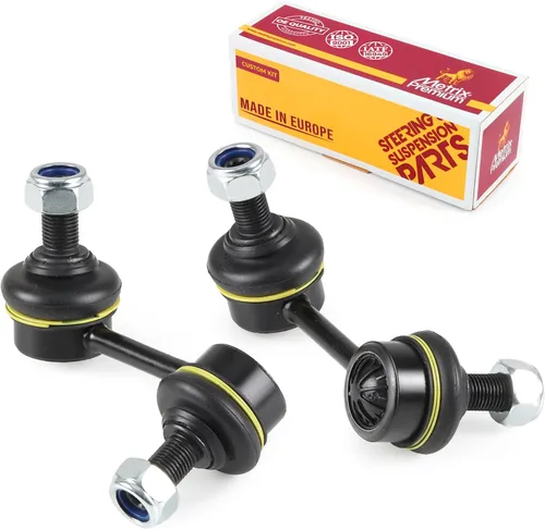 Vista 33 de Metrix Premium Piezas de Chasis - Kit de 2 piezas de Eslabón de Estabilización de Barra Antirrollio Delantera Compatible con 2006-2009 Mitsubishi