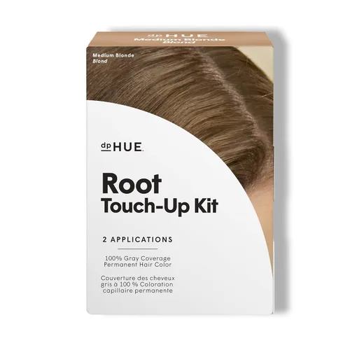 Vista 14 de dpHUE Kit de retoque de raíces, marrón medio - Tinte permanente para el cabello para cobertura de canas - Incluye dos aplicaciones - Sin parabenos
