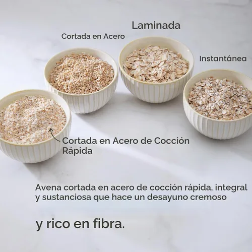 Vista 3 de Avena cortada con acero orgánica Nature's Path Quick Cook, 24 onzas (paquete de 1), sin transgénicos