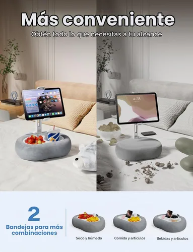 Vista 5 de TAZENI Soporte de almohada Kindle Tablet Accesorios para lectura de cama
