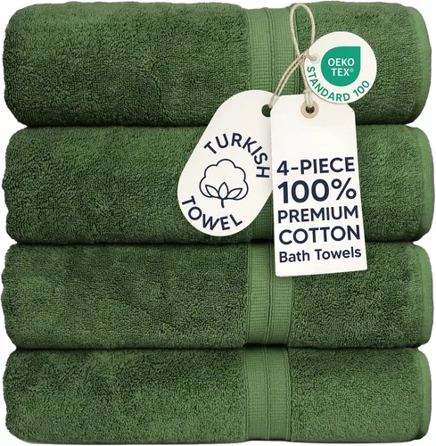 Vista 42 de Chakir Turkish Linens Toallas turcas de primera calidad 100% algodón suaves y absorbentes para baño Gris