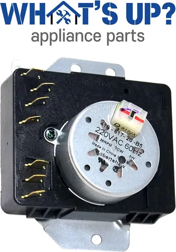 Vista 2 de What's Up? W10185972 - Temporizador de secadora de repuesto para secadores Whirlpool compatible 1481701 AH2348527 EA2348527 PS2348527 W10185972
