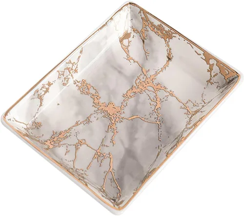 Vista 9 de PACKOVE 3pcs Ceramic Ring Plate Trinket Tray Ceramic Jewelry Dish Ceramic Jewelry Tray Ceramic Earring Tray Ceramic Ring Tray Ceramic Tray Bandejas
