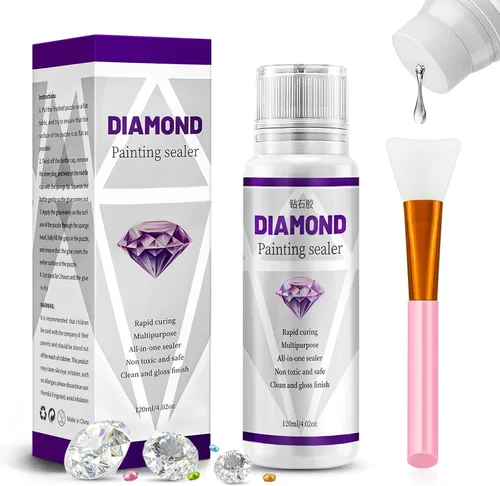 Vista 12 de Kits de pintura de diamantes de paisaje para adultos y principiantes, kits de pintura de puntos de diamante al atardecer, pintura de gemas 5D
