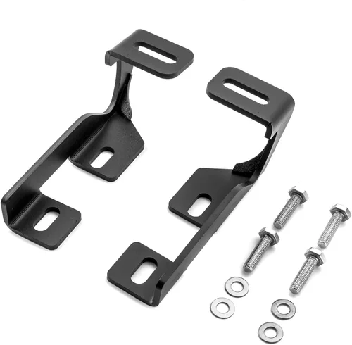 Vista 5 de WeiSen Soportes de montaje de luz de zanja de bisagra de capó compatibles con Nissan Frontier 2005-2021, compatible con Xterra 2005-2015 de 2ª