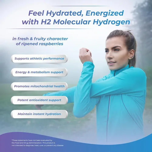 Vista 4 de WELLNESS EXTRACT H2 Tabletas de agua de hidrógeno molecular con magnesio – 12 ppm tabletas de hidrógeno efervescentes para agua potable, apoya