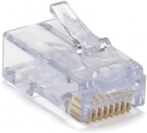 Vista 6 de Platinum Tools 100010C EZ-RJ45 Cat6 Conector 50/ para terminación de cable Ethernet
