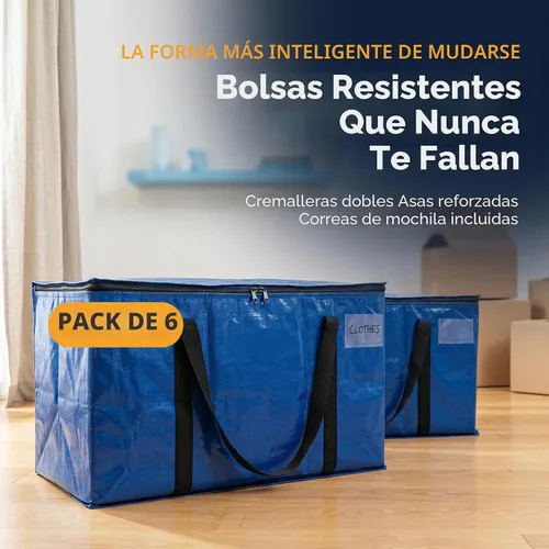 Vista 2 de ClearSpace Bolsas de mudanza resistentes o contenedores de almacenamiento