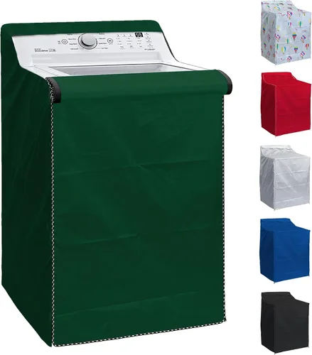 Vista 15 de BlueStars 2 PCS Fundas para Lavadora de Carga Superior - Protección Exterior Premium para la Mayoría de Fundas de Lavadora y Secadora - A29" x P28