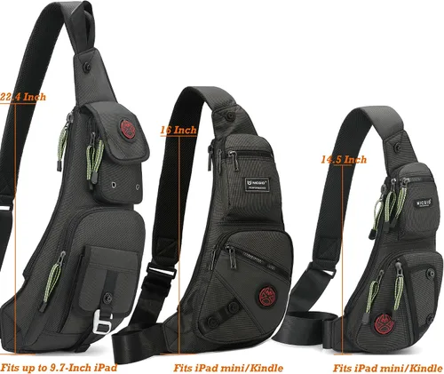 Vista 56 de Nicgid Sling Bag - Mochila bandolera para hombre), LYSB01NH075BJ-SPRTSEQIP