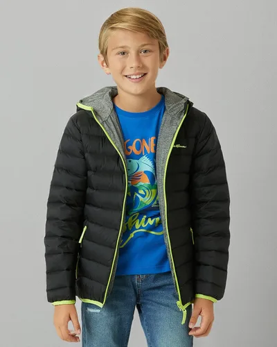 Vista 7 de Eddie Bauer Kids' Reversible Jacket - Weather Resistant Quilted Down Coat for Boys and Girls (3-20)