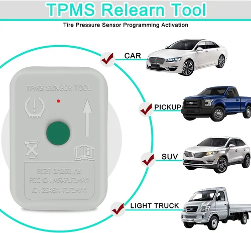 Vista 3 de JDIAG Herramienta de Sensor TPMS, Herramienta de Reaprendizaje TPMS para F150 Sensor de Reseteo Automático de TPMS Programación de Herramientas