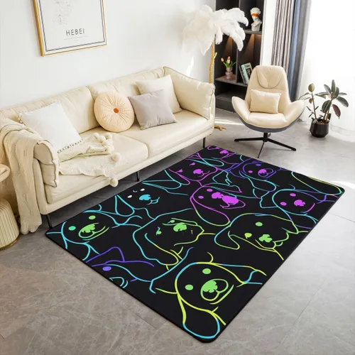 Vista 12 de Erosebridal Alfombra de motocross de 3 x 5 pies para mesita de noche, alfombra de motociclista para niños, adolescentes, motocicleta, deportes