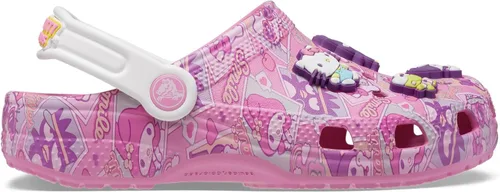 Vista 7 de Crocs Zuecos clásicos de Hello Kitty unisex para niños