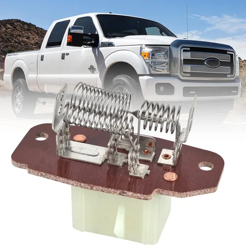 Vista 7 de Resistencia del motor del soplador HVAC 973-013 compatible con Ford E-150 E-250 E-350 E-450 E-550 1999-2007, F-250 F-350 F-450 F-550 Super Duty