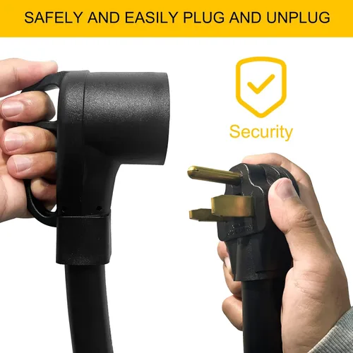 Vista 4 de PLIS NEMA 6-50P a 14-50R con mango soldador secador de soldadura cargador EV adaptador adaptador de cable de alimentación, 250V, 50 amperios, 1.5