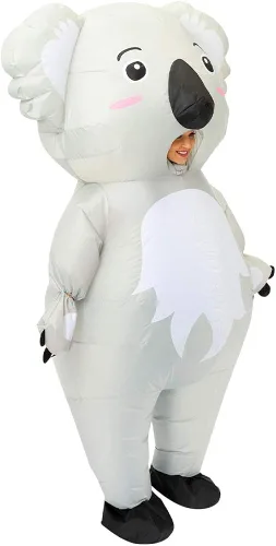 Vista 4 de Disfraz inflable divertido para disfraz de fiesta de disfraces para Halloween