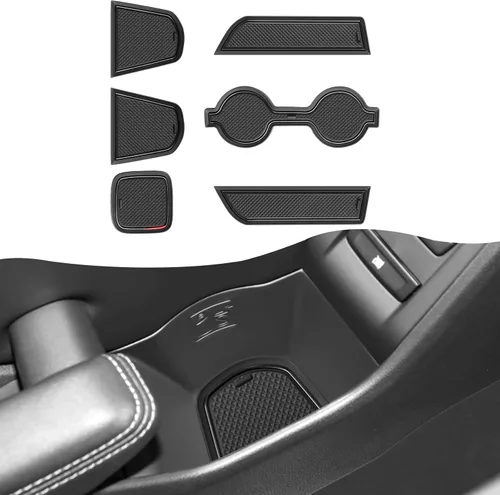 Vista 13 de SXCY Alfombrillas con ranura para puerta Toyota RAV4 2025 para Toyota RAV4 2019-2024 2025, accesorios para portavasos y portavasos 2024 2025 RAV4