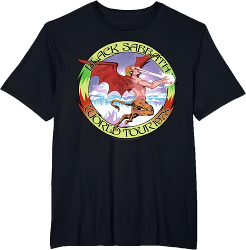 Vista 7 de Black Sabbath Camiseta oficial del World Tour '78 Negro