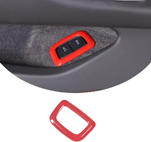 Vista 8 de Daeiclru Cubierta del botón del interruptor del maletero del automóvil compatible con Chevrolet Corvette C8 2020-2023, accesorios de marco de marco