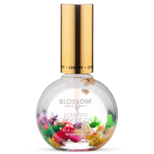 Vista 8 de Blossom Aceite para cutículas hidratante, hidratante, fortalecedor, perfumado, infundido con flores reales, fabricado en Estados Unidos, 1.84 fl.