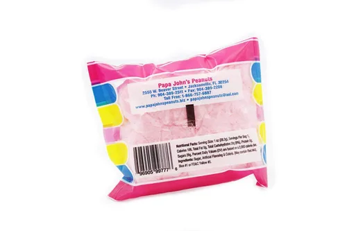 Vista 7 de Suministros de sabores de fiesta de algodón azul y rosa dulces de cumpleaños para niños, Kosher, bolsa de 2 onzas (paquete de 2)