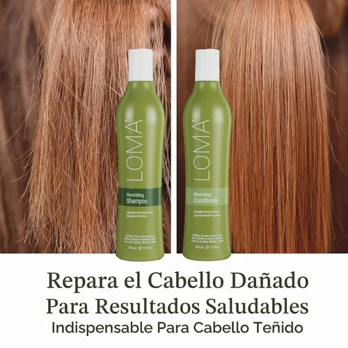 Vista 6 de Loma Hair Care - Champú y Acondicionador Nutritivo Duo