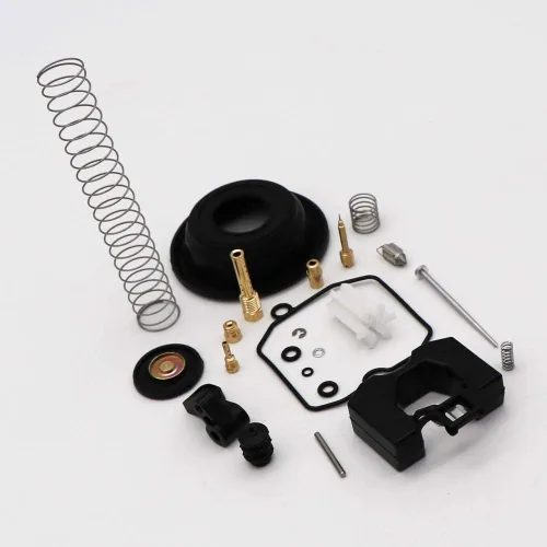 Vista 4 de KIPA Kit de reparación de carburador para Dyna Electra Glide Fatboy Softail Sportster 1200 Sportster 883 XL883 Carb, CV40 CV 1.575 in 27421-99C