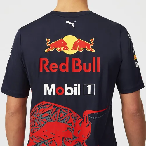Vista 7 de Red Bull Racing - Polo oficial de Teamline, para hombre, talla XS