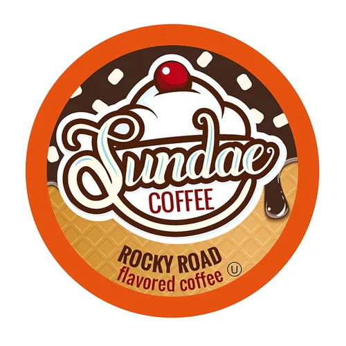 Vista 20 de Sundae - Cápsulas de café con sabor a helado, compatibles con cafetera Keurig K-Cup 2.0, 48 unidades (paquete variado)