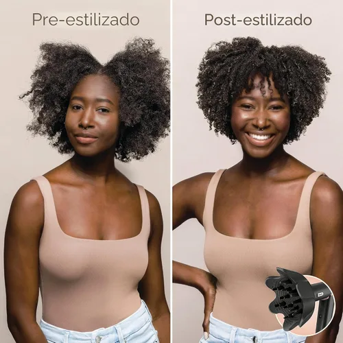 Vista 8 de Secador de Pelo Shark Sistema de Estilo FlexStyle Cepillo Secador de Pelo Portátil y Potente Rizador de Pelo y Voluminizador Incluye 6