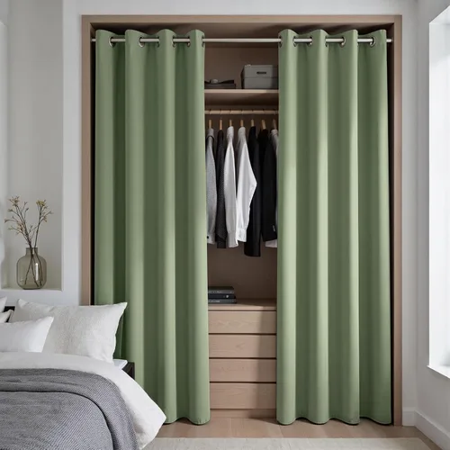 Vista 112 de KOUFALL Cortinas de Baño Aqua para Ventana, Juego de 2 Paneles Decoración Costera Cortinas Cortas Opacas para Ventana Pequeña de Cocina Puerta
