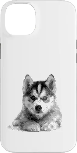 Vista 15 de Cute Siberian Husky for Dog Mom and Paw Parents Case for iPhone 16