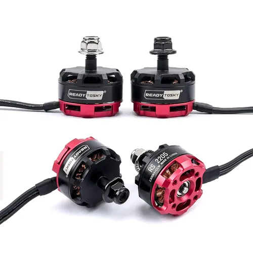 Vista 4 de Readytosky RS2205 2300KV Motor sin escobillas CW/CCW 3-4S RC Motores para FPV Racing Drone FPV Multicopter