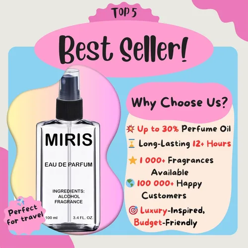 Vista 7 de MIRIS Feromonas - Perfume para mujeres, 3.4 fl oz (100 ml)