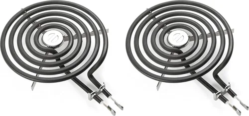Vista 9 de WB30M1 Juego de Elementos de Quemador de Superficie Superior de Estufa de 6 Pulgadas, Repuesto Compatible con Estufa Eléctrica G.E Hot-point