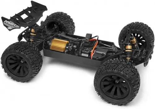 Vista 5 de Maverick 150300 Quantum+ XT Flux 3S 1/10 4WD Camión de estadio, RTR - Azul