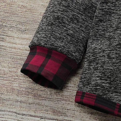 Vista 8 de Conjunto de ropa para bebé y niño recién nacido, manga larga, sudadera con capucha, pantalones, otoño e invierno
