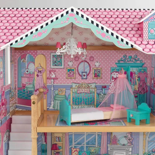 Vista 8 de Casa de muñecas con muebles KidKraft Annabelle