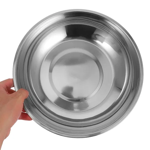 Vista 5 de DOITOOL Cuenco de báscula de alimentos de acero inoxidable, bandeja electrónica para báscula, bote de pesaje digital para cocinar, hornear, cocina