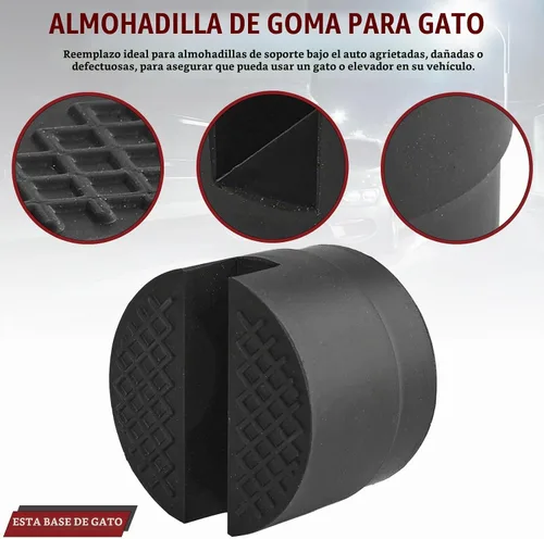Vista 5 de Almohadilla Universal para Gato de Coche de Goma Ranurada, Adaptador de Piso, Protector de Marco, Herramienta de Reparación para Soldadura
