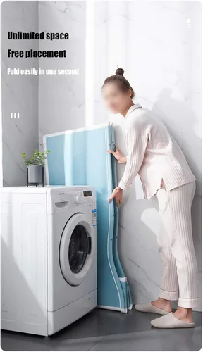Vista 3 de Bañera plegable grande, bañera portátil para adultos, bañera de hidromasaje, uso en interiores y exteriores, 53.5 pulgadas, azul, soporta hasta 198
