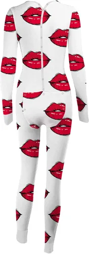 Vista 5 de Overol deportivo para mujer, con botones y solapa abotonada, para adultos, estampado de leopardo