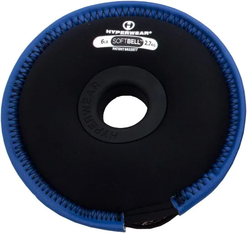 Vista 8 de Hyperwear SoftBell - Placas de peso de mano para usar solas o con juegos de mancuernas ajustables, juegos de pesas rusas o barra – Sistema SoftBell