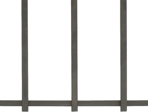 Vista 9 de Compra a granel de 10 secciones de valla de acabado clásico Panacea 87103, color negro